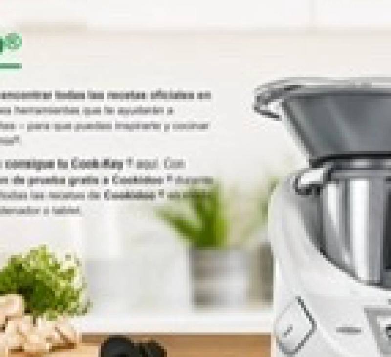 Cookido te ofrece 30 días gratis para ver todas las recetas Thermomix