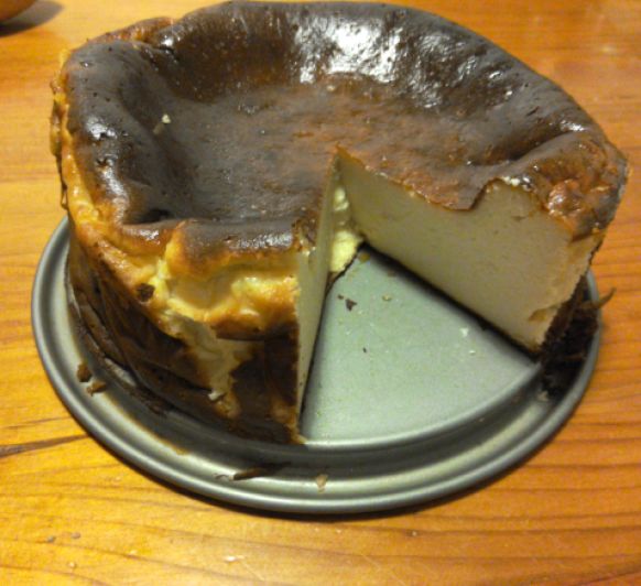 Tarta de queso de horno