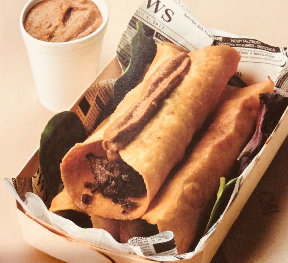 Jazz y cocina en Vitoria-Gasteiz: Tacos de pato con mole de mango.