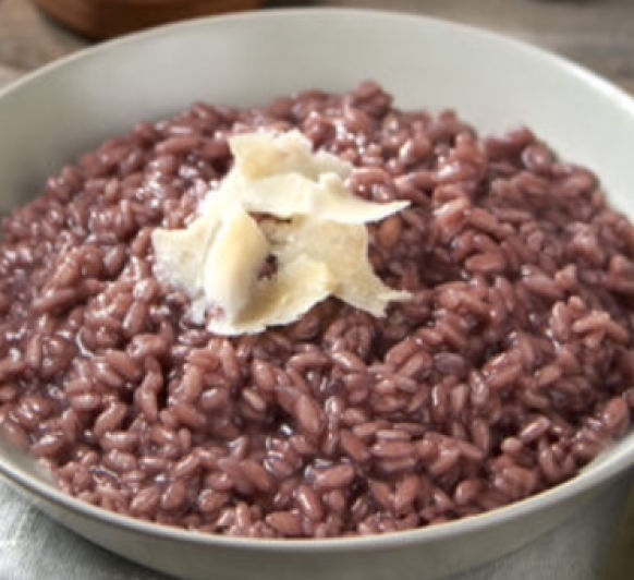 Ardoaraba; Risotto al vino tinto